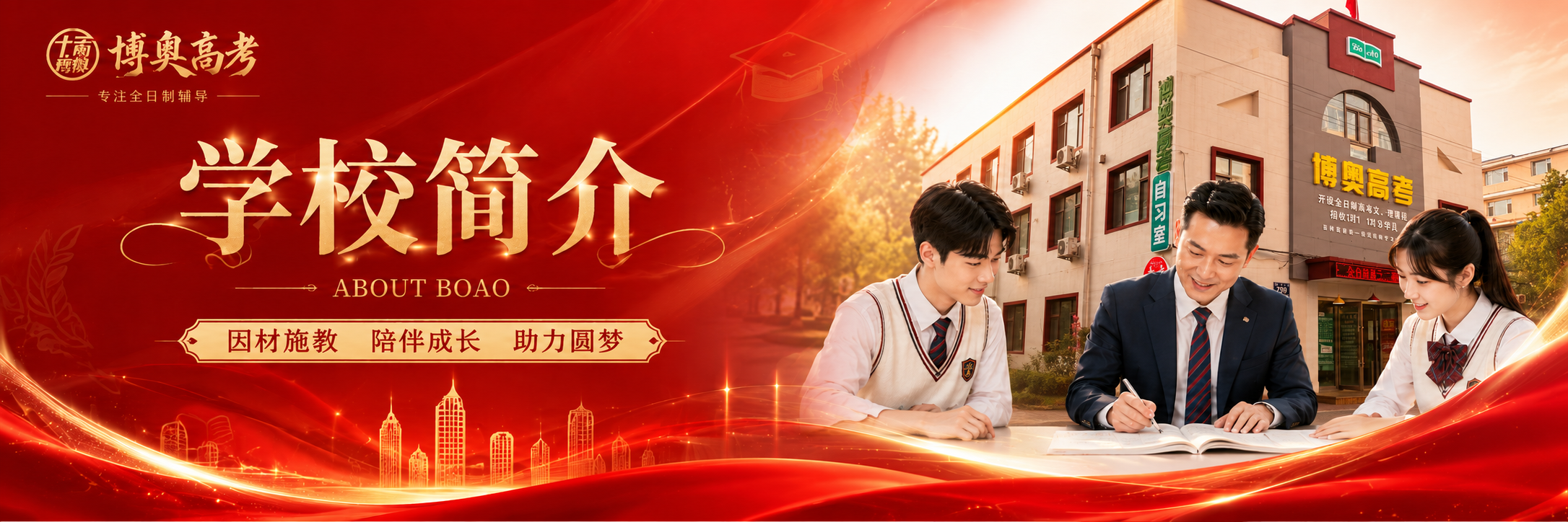 助力学子圆梦名校，博奥教育专注全日制辅导