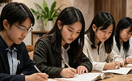 学生在课堂学习
